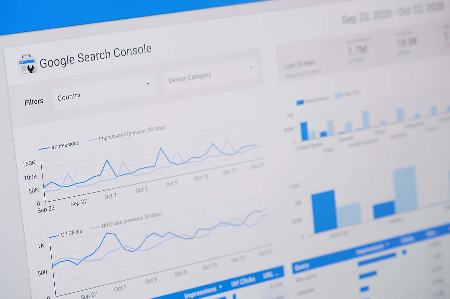 Informes en Google Search Console